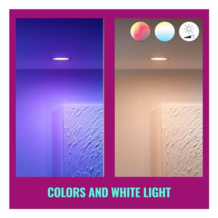 ดาวน์ไลท์ LED WIZ 3.93 นิ้ว 7 วัตต์ RGB สีขาว_2