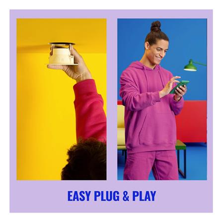 ดาวน์ไลท์ LED WIZ 3.93 นิ้ว 7 วัตต์ RGB สีขาว_3