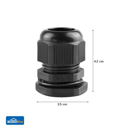 เคเบิ้ลแกลน ELECKTA PG-19 สีดำ (แพ็ก 2 ชิ้น)_2