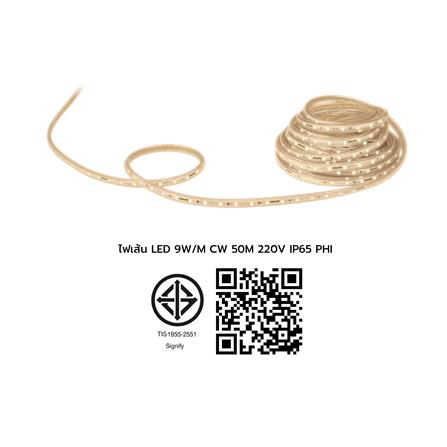 ไฟเส้น LED PHILIPS 220V 9 วัตต์ 50 เมตร COOL WHITE_3