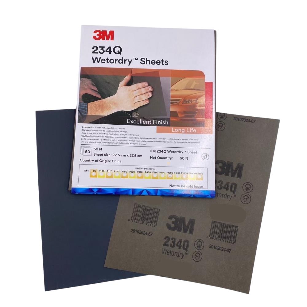 กระดาษทรายน้ำ 3M 234Q เบอร์ 100 9x11 นิ้ว