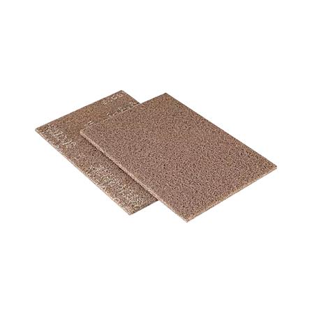 แผ่นใยขัด SCOTCH-BRITE 3M 7440 3M 6x9 นิ้ว สีน้ำตาล_0