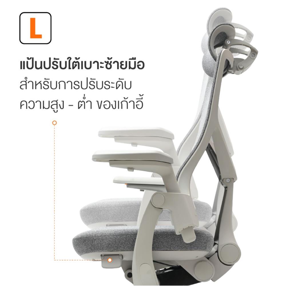 เก้าอี้สุขภาพ ERGOTREND ERGOMATIC PRO สีเทา