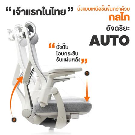 เก้าอี้สุขภาพ ERGOTREND ERGOMATIC PRO สีเทา_4