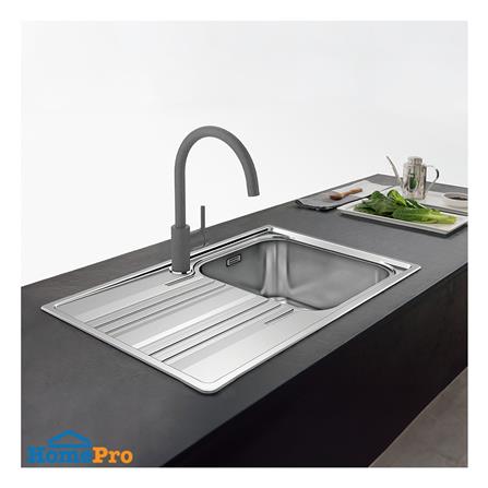ซิงค์ฝัง 1 หลุม 1 ที่พัก FRANKE SRX 611-86 LB RHD สีเงิน_1
