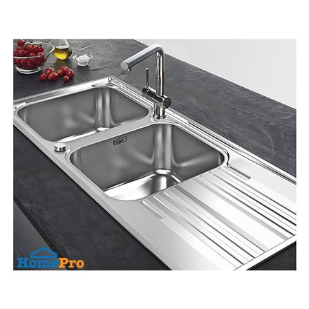 ซิงค์ฝัง 2 หลุม 1 ที่พัก FRANKE SRX 621 RHD 116 ซม. สีเงิน_1
