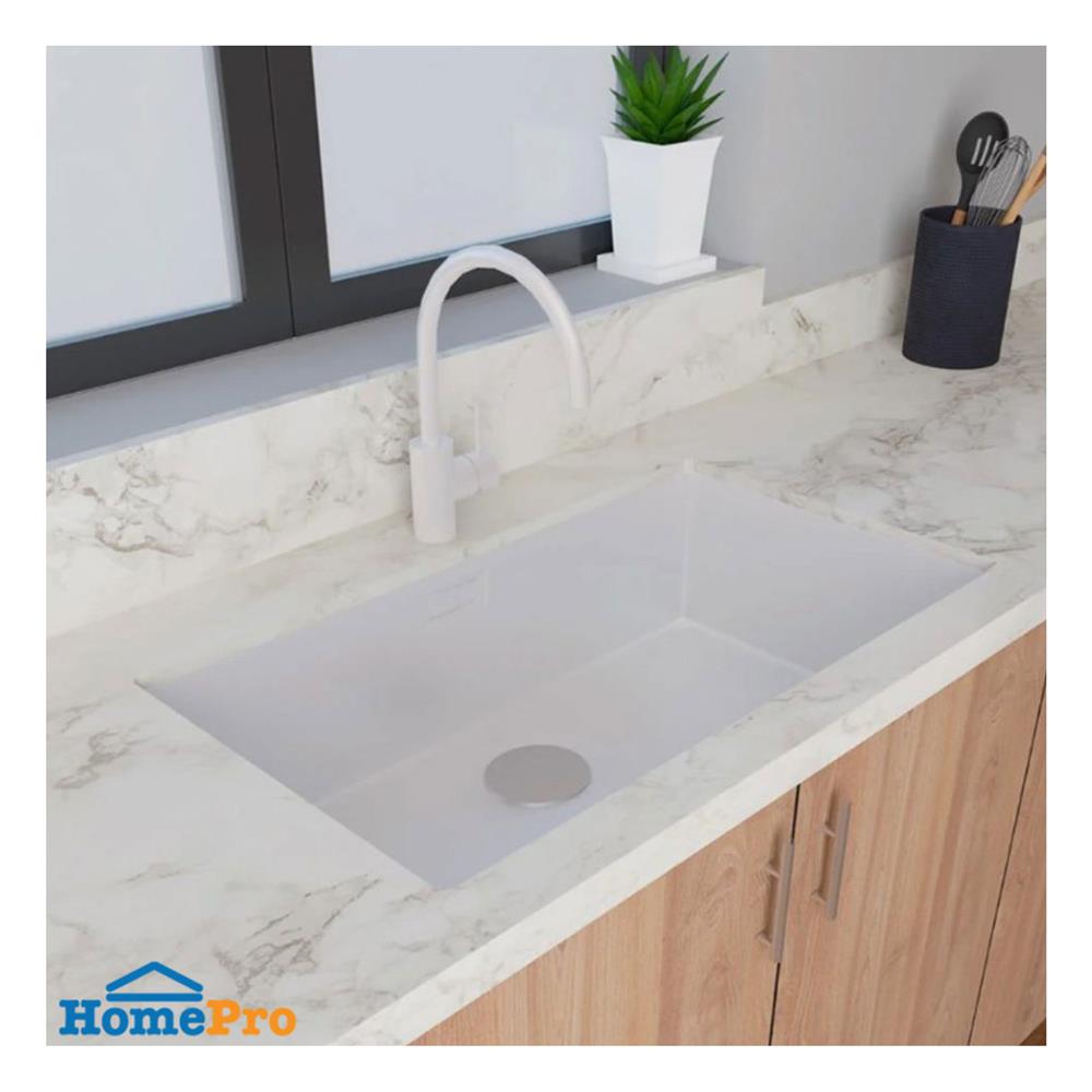 ซิงค์ฝัง 1 หลุม FRANKE MRG 110-72 BIANCO สีขาว