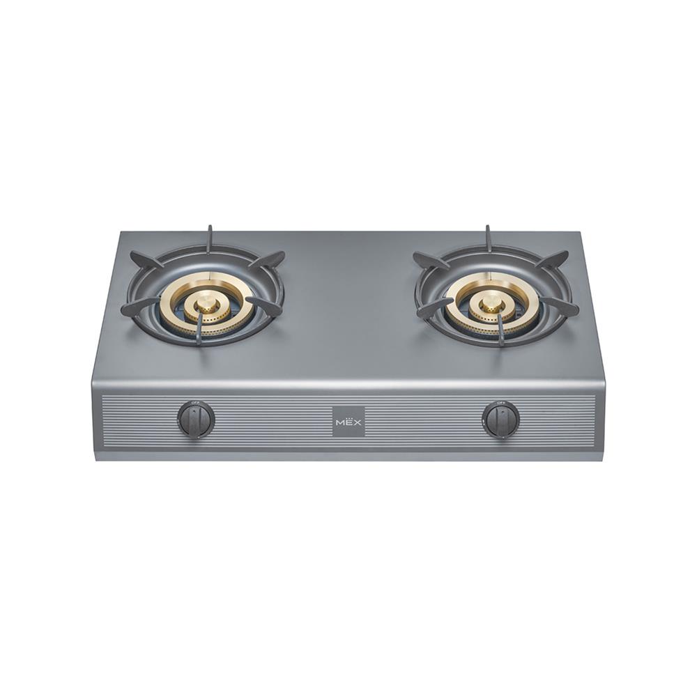 เตาแก๊สตั้งโต๊ะ 2 หัวแก๊ส MEX PC8372GB