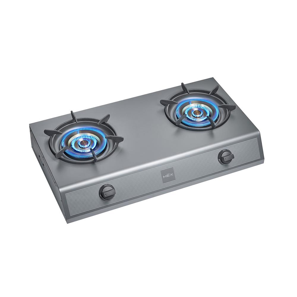 เตาแก๊สตั้งโต๊ะ 2 หัวแก๊ส MEX PC8372GB