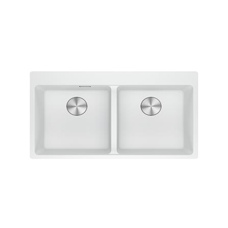 ซิงค์ฝัง 2 หลุม FRANKE MRG 620 BIANCO สีขาว_0