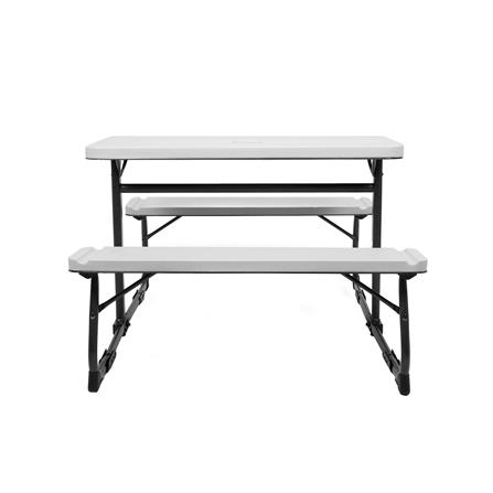 ชุดโต๊ะเด็กพับได้ 2 ที่นั่ง FURDINI DUO สีขาว_5