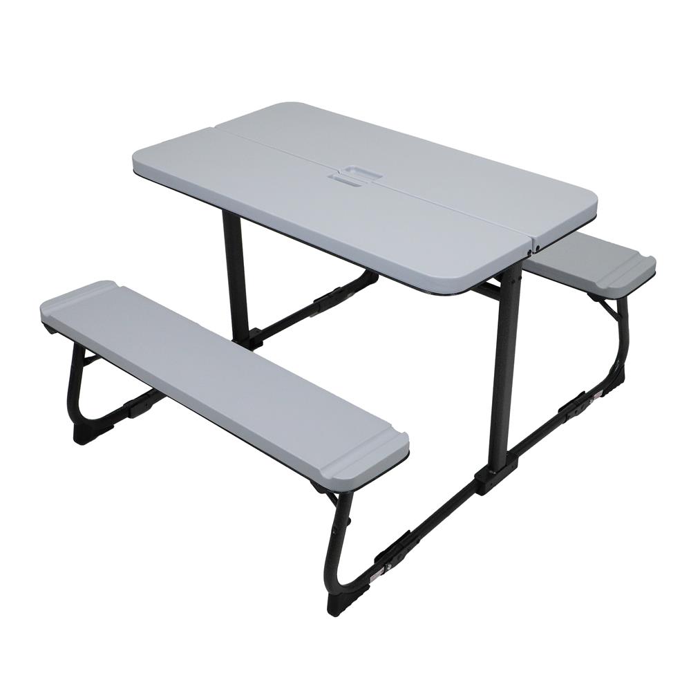 ชุดโต๊ะเด็กพับได้ 2 ที่นั่ง FURDINI DUO สีเทา