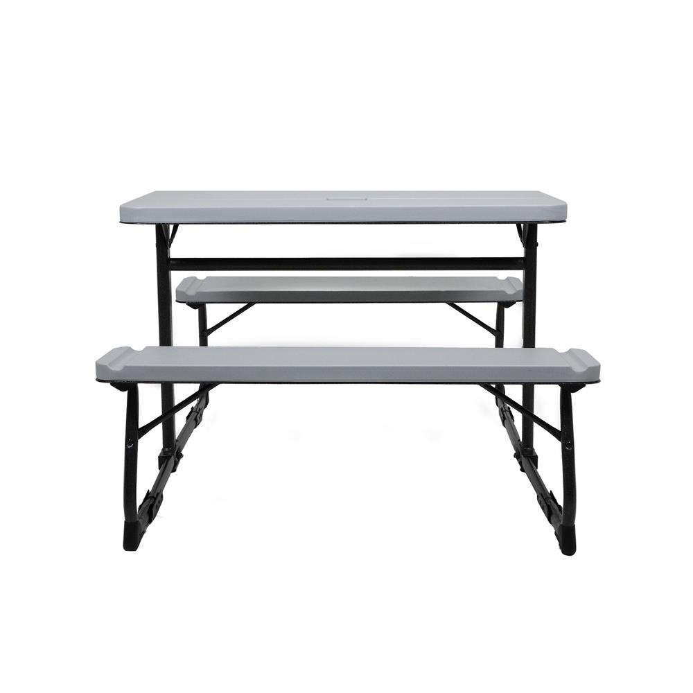 ชุดโต๊ะเด็กพับได้ 2 ที่นั่ง FURDINI DUO สีเทา