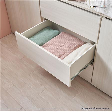 เตียงเด็ก 3.5 ฟุต OYAKOO DINO สีเบจ_7