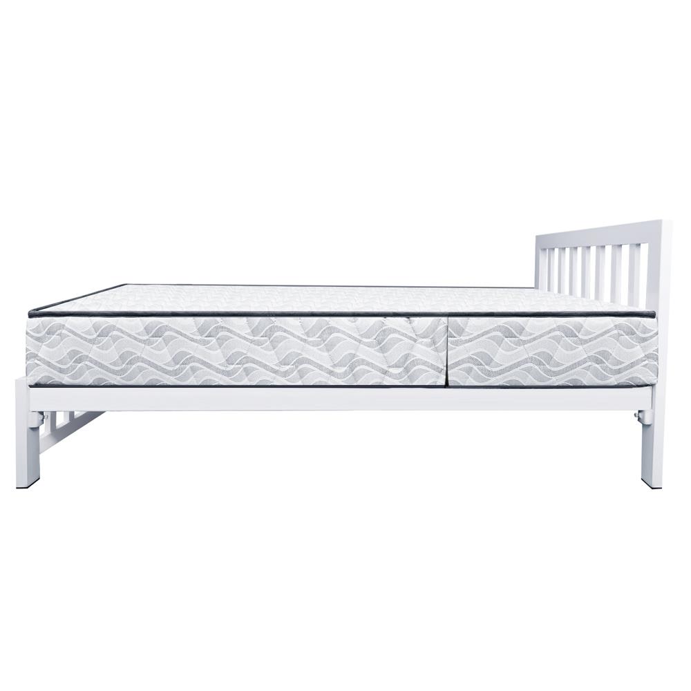 เตียงเหล็ก 3.5 ฟุต THAIBULL SSTRF252-105W สีขาว