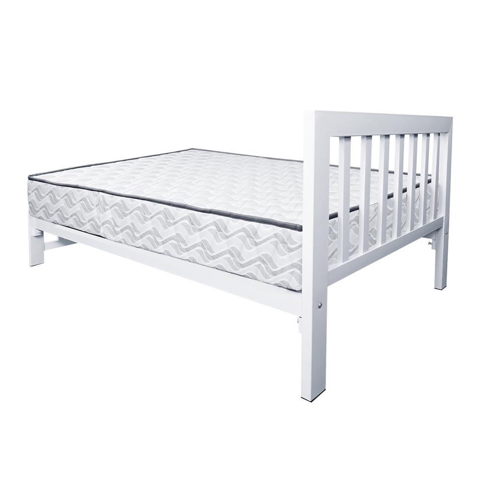 เตียงเหล็ก 3.5 ฟุต THAIBULL SSTRF252-105W สีขาว