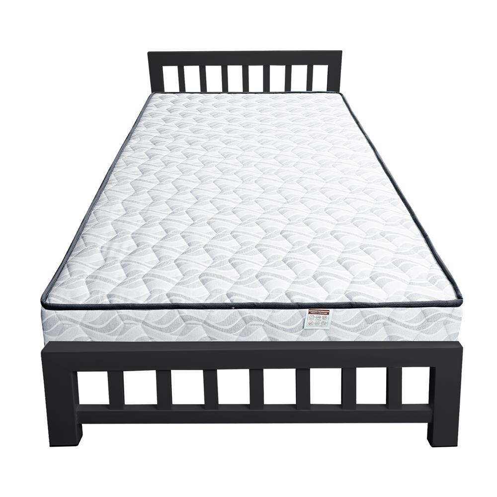 เตียงเหล็ก 3.5 ฟุต THAIBULL SSTRF252-105W สีดำ