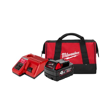 ชุดสว่านโรตารี่ด้ามจับ D 26 มม. (พร้อมแบตเตอรี่) MILWAUKEE M18 REDSTART BLHACD26-401B 18 โวลต์_1