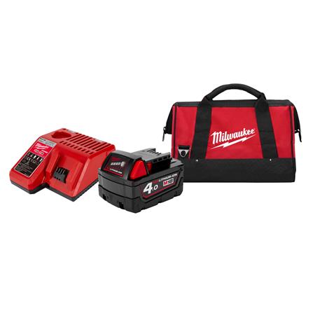 ชุดสว่านโรตารี่ 26 มม. (พร้อมแบตเตอรี่) MILWAUKEE M18 REDSTART BLH-401B 18 โวลต์_1