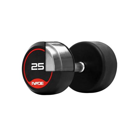 ดัมเบลกลมหุ้มยาง IVADE MD2104 25 กก. (แพ็ก 2 ชิ้น)_1
