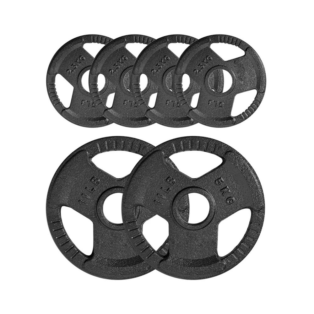 ชุดแผ่นน้ำหนัก 20 กก. IRONTEC OWP 6 แผ่น