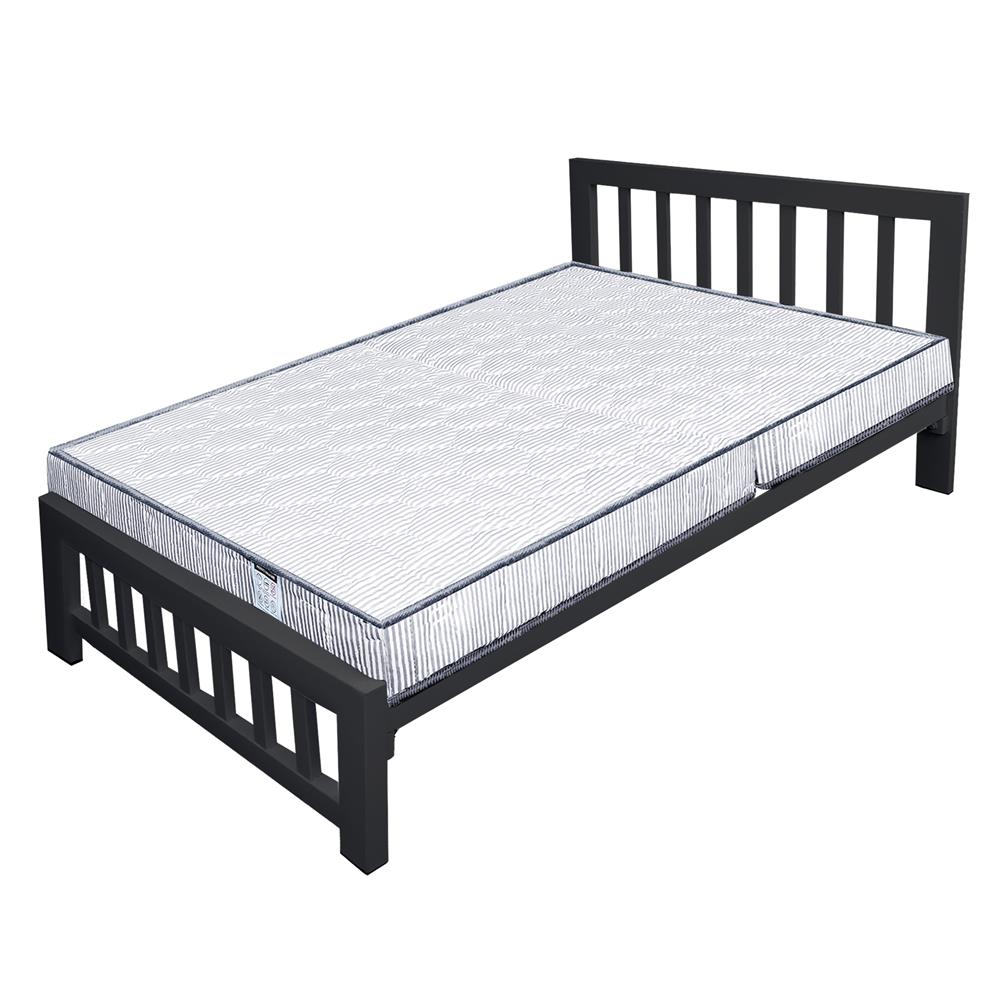 เตียงเหล็ก 3.5 ฟุต THAIBULL SSTSF242-105W สีดำ