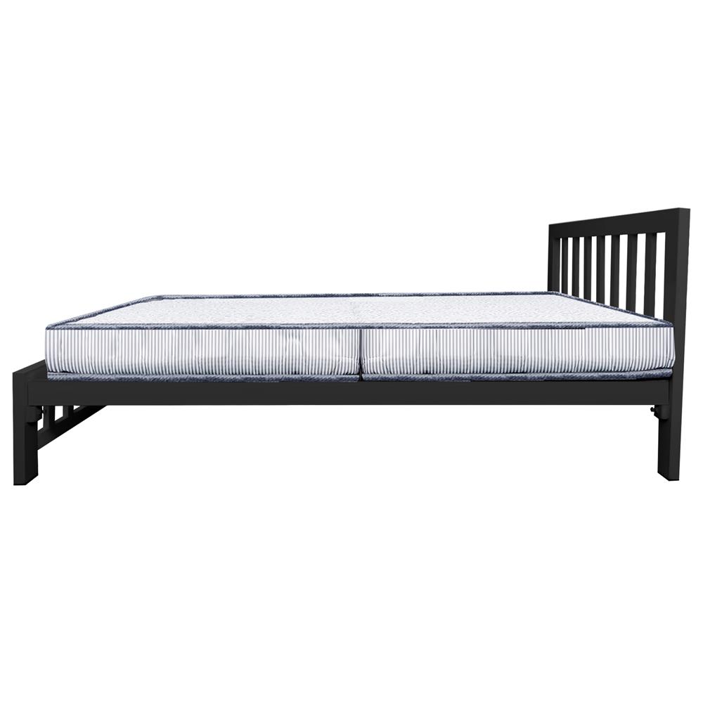 เตียงเหล็ก 3.5 ฟุต THAIBULL SSTSF242-105W สีดำ