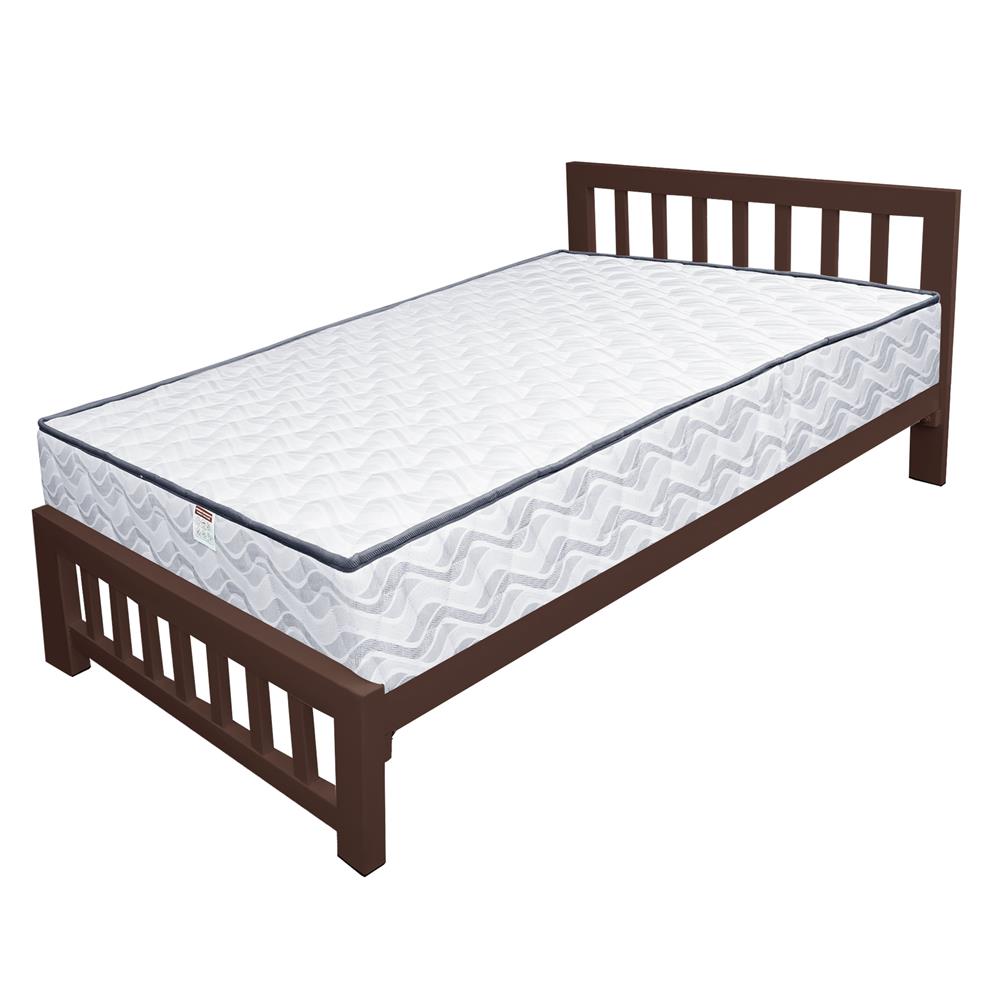 เตียงเหล็ก 3.5 ฟุต THAIBULL SSTRF252-105W สีน้ำตาล