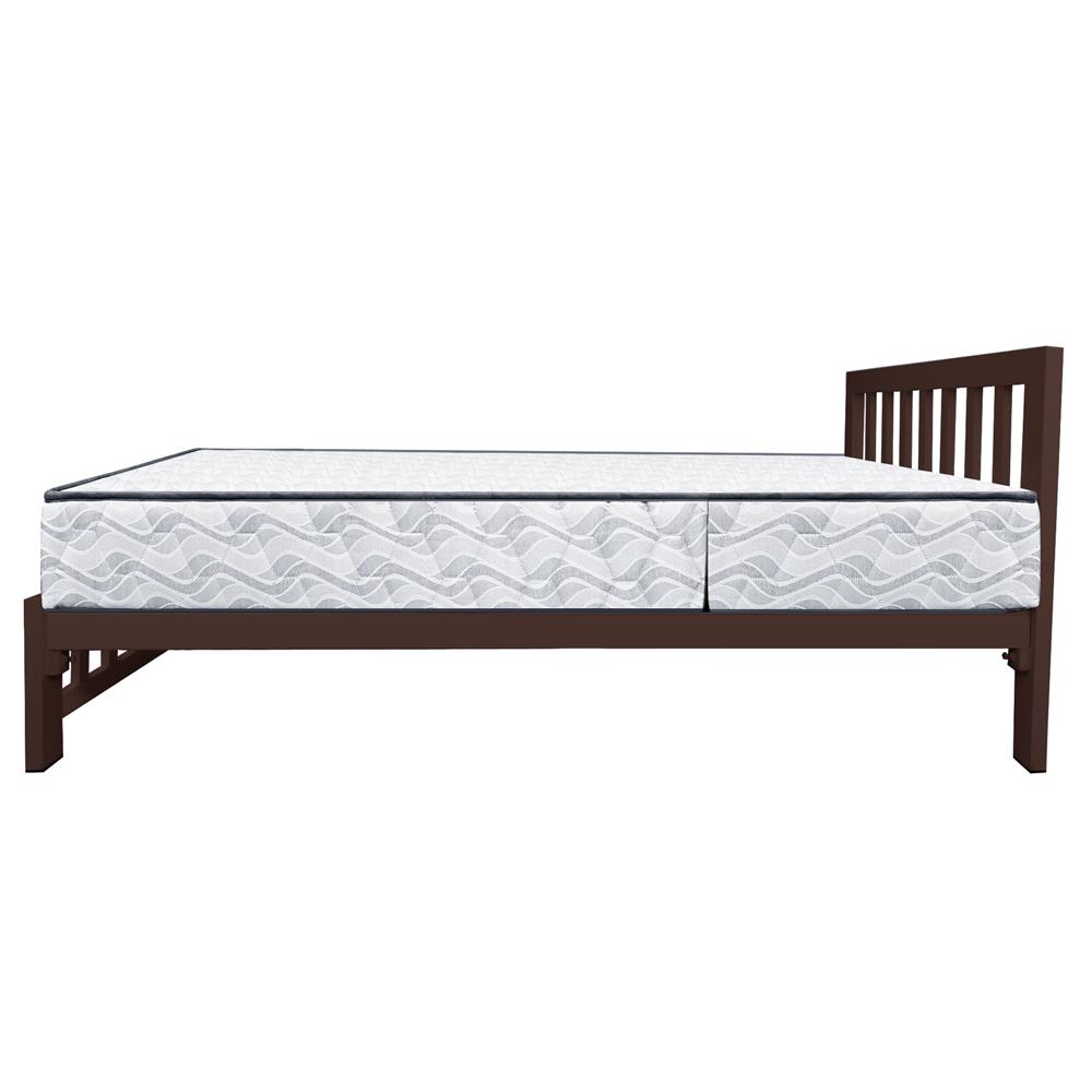 เตียงเหล็ก 3.5 ฟุต THAIBULL SSTRF252-105W สีน้ำตาล