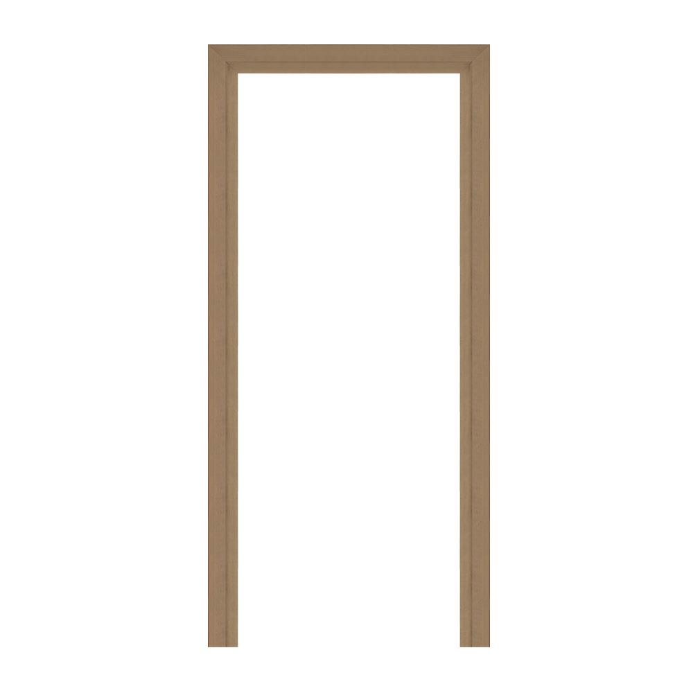 วงกบประตูโพลีสไตรีน LINEDEKOR 90x200 ซม. สีสักด้าน