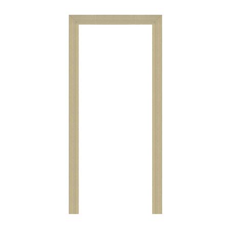 วงกบประตูโพลีสไตรีน LINEDEKOR 80x200 ซม. สีบีชด้าน