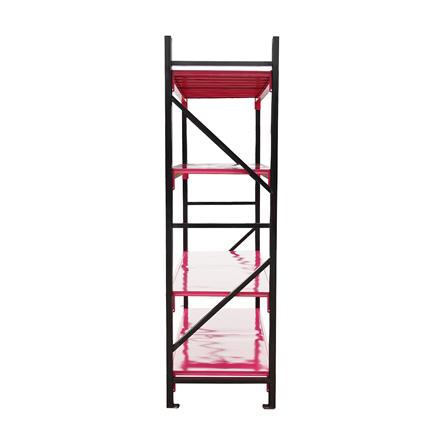 ชั้นเหล็ก 4 ชั้น C METAL 200X200X60 ซม. สีชมพู-ดำ_2