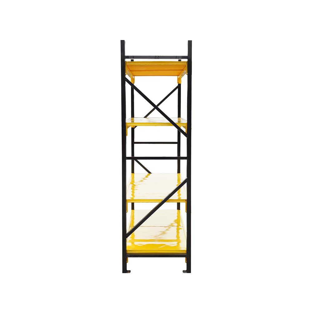 ชั้นเหล็ก 4 ชั้น C METAL 200X200X60 ซม. สีเหลือง-ดำ