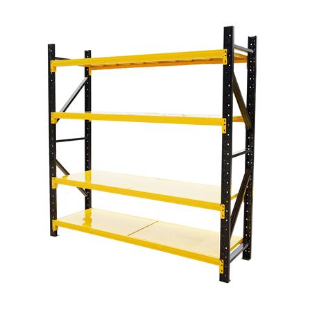 ชั้นเหล็ก 4 ชั้น C METAL 200X200X60 ซม. สีเหลือง-ดำ_1