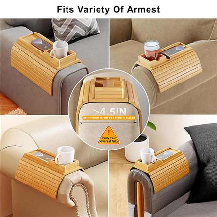 ที่วางแขนโซฟา BAMBOO BA-N25001 สีไม้ธรรมชาติ_2