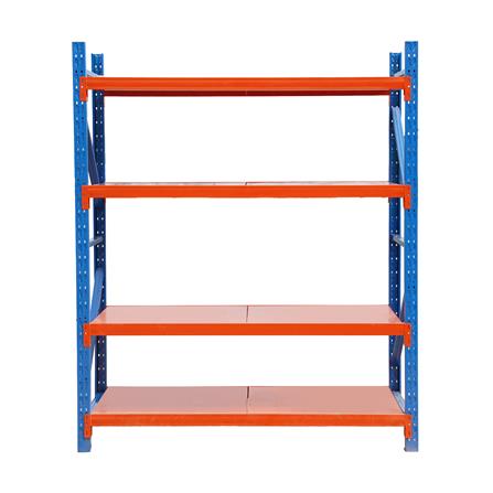 ชั้นเหล็ก 4 ชั้น C METAL 200X200X60 ซม. สีส้ม-น้ำเงิน
