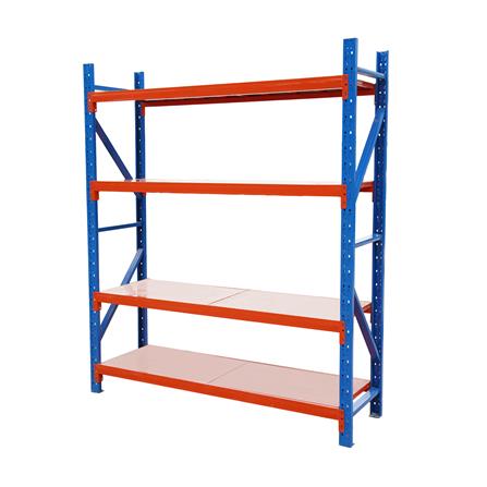 ชั้นเหล็ก 4 ชั้น C METAL 200X200X60 ซม. สีส้ม-น้ำเงิน_1