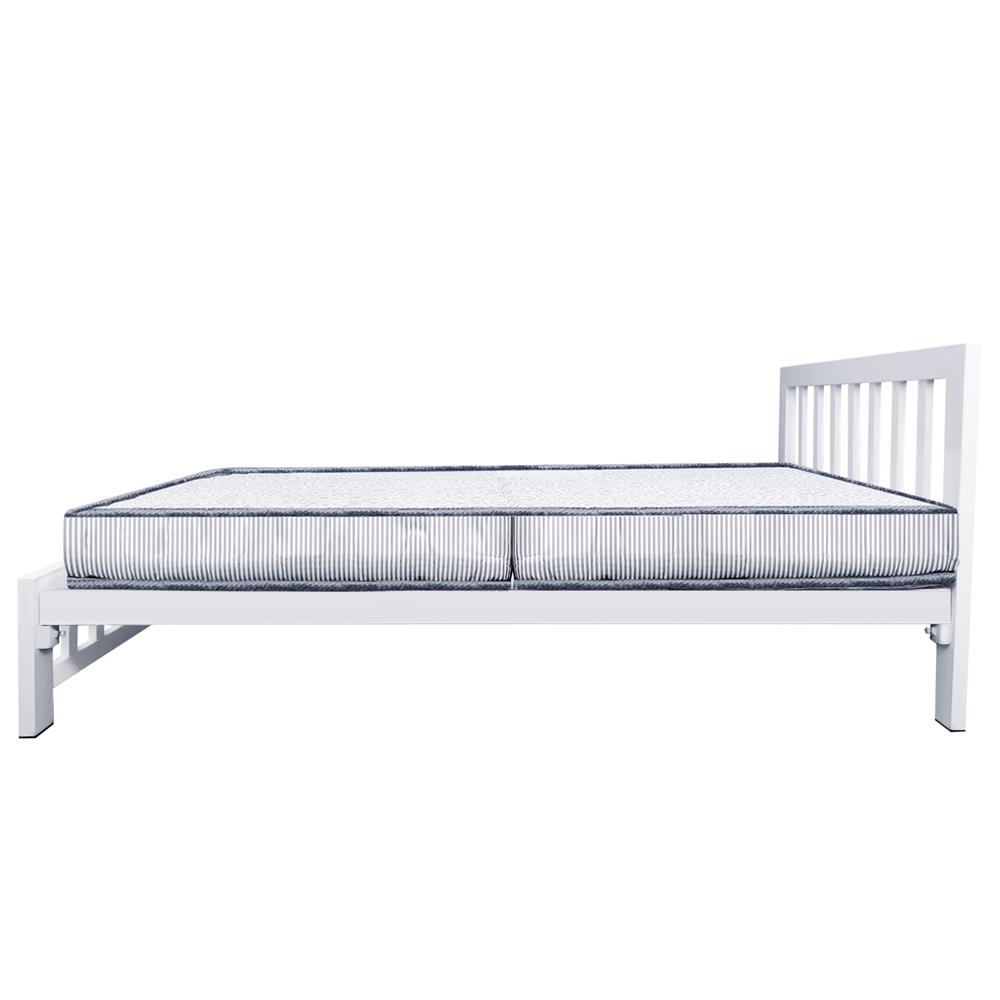 เตียงเหล็ก 3.5 ฟุต THAIBULL SSTSF242-105R สีขาว
