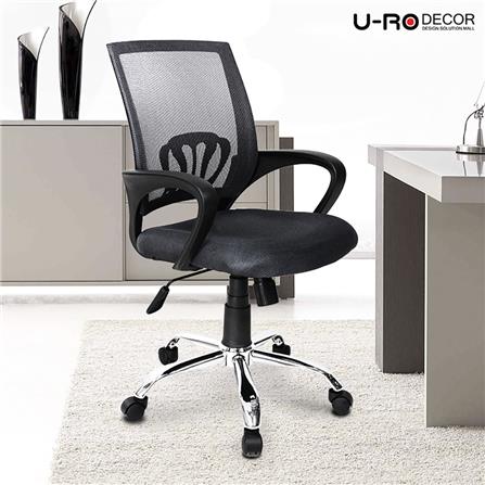 เก้าอี้สำนักงาน U-RODECOR MOON สีดำ_5