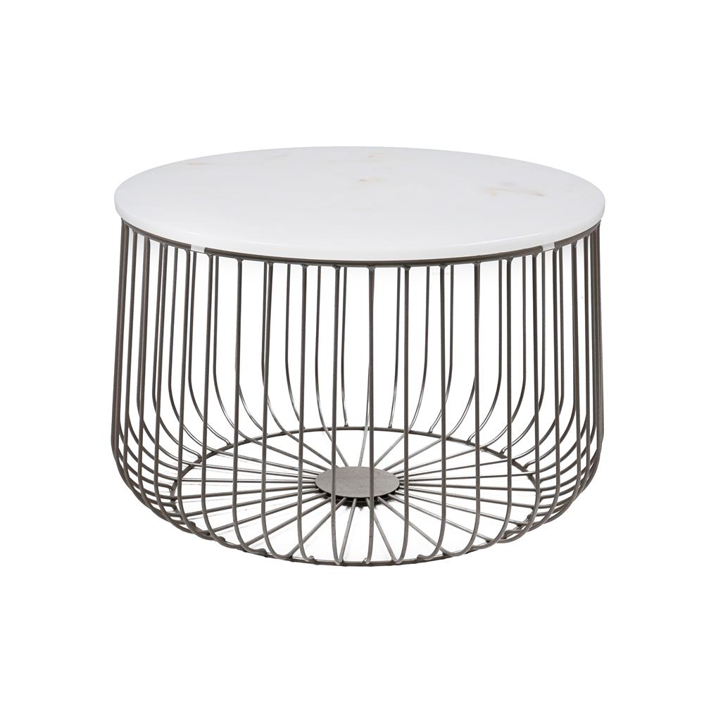 โต๊ะกลาง FURDINI RUSSO 60 ซม. สีขาว/เทา_0