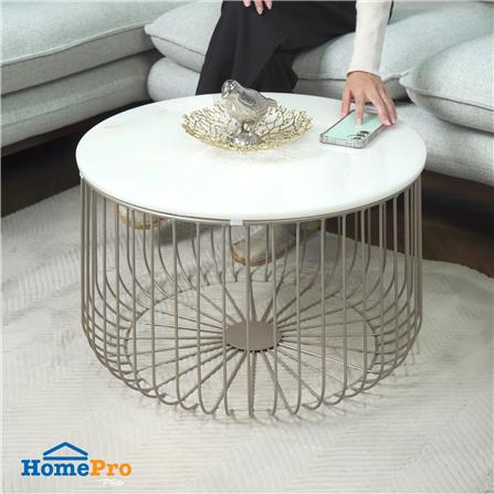 โต๊ะกลาง FURDINI RUSSO 60 ซม. สีขาว/เทา_5