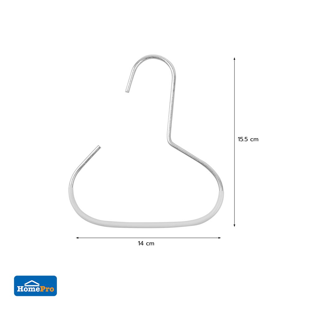 ไม้แขวนอเนกประสงค์ PLIM CAPNEST สีขาว (แพ็ก 5 ชิ้น)