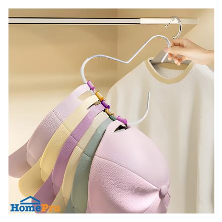 ไม้แขวนอเนกประสงค์ PLIM CAPNEST สีขาว (แพ็ก 5 ชิ้น)_3