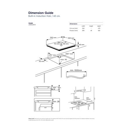เตาฝังอินดักชั่น ELECTROLUX LIB60420CK 60 ซม._7