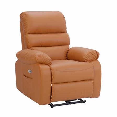 เก้าอี้ปรับนอนไฟฟ้า FURDINI JASPER สีน้ำตาล_2