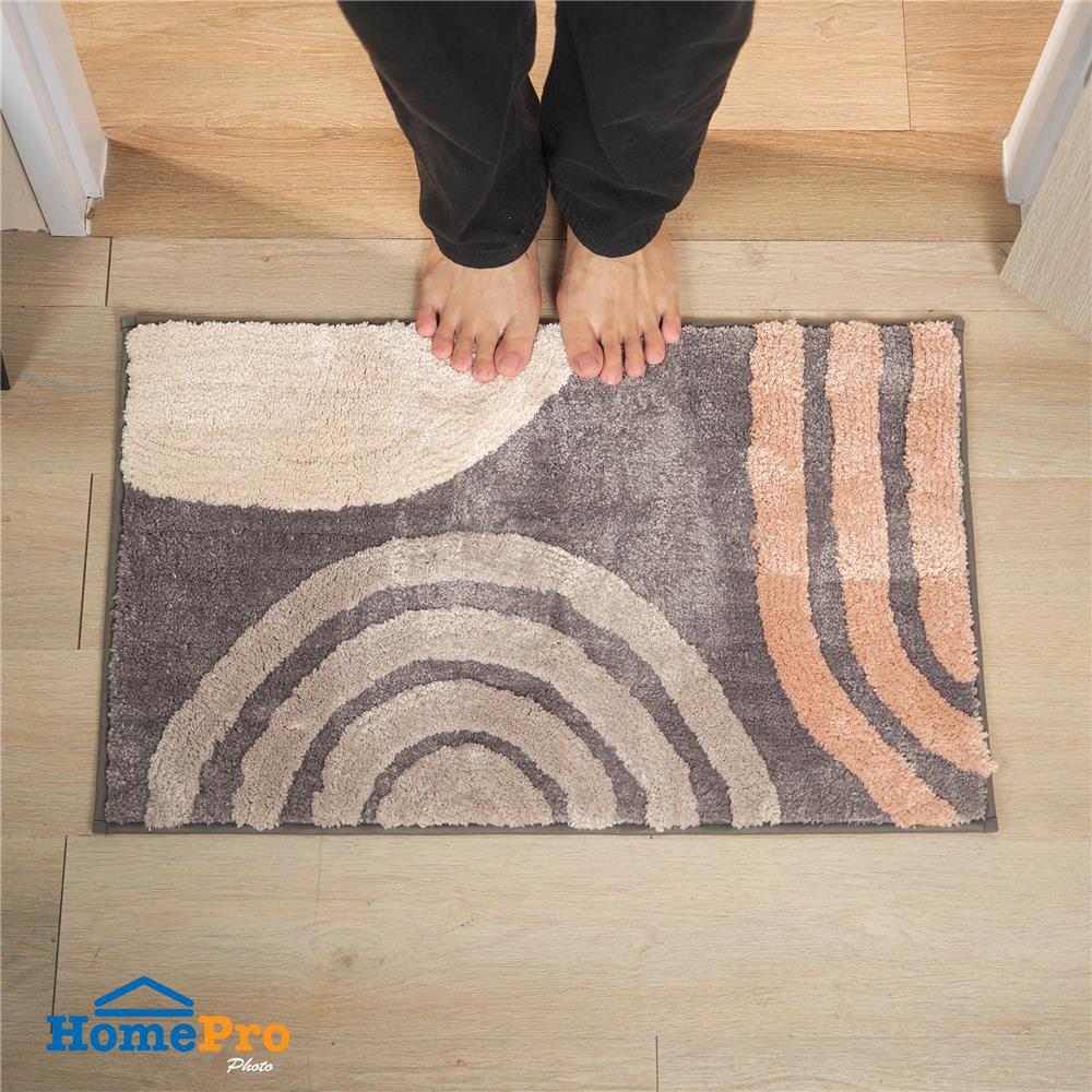 พรม HOME LIVING STYLE SUNNY 45X70 ซม. สีเทา