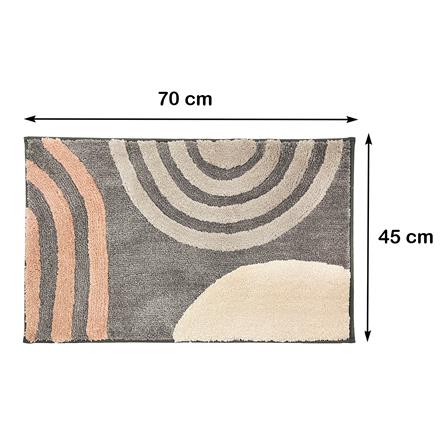 พรม HOME LIVING STYLE SUNNY 45X70 ซม. สีเทา_9