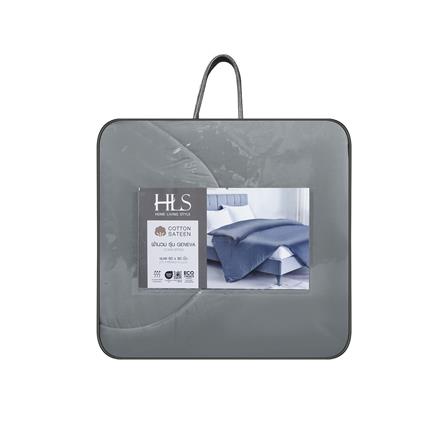 ผ้านวม HOME LIVING STYLE GENEVA 60X80 นิ้ว สี GREY_3
