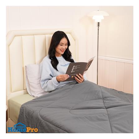 ผ้านวม HOME LIVING STYLE GENEVA 60X80 นิ้ว สี GREY_4