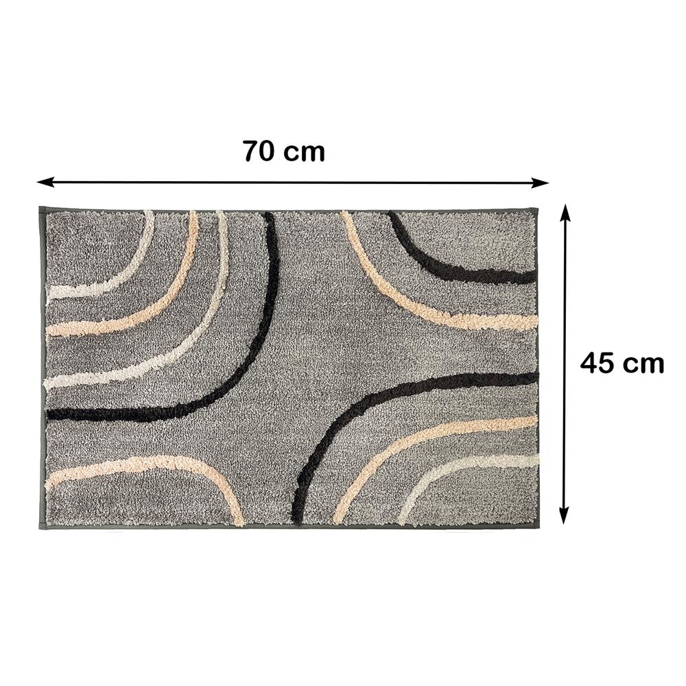 พรม HOME LIVING STYLE RING 45X70 ซม. สีเทา